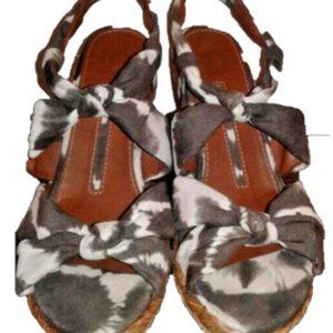 New Directions Women's Jungle Skye Wedges 8.5